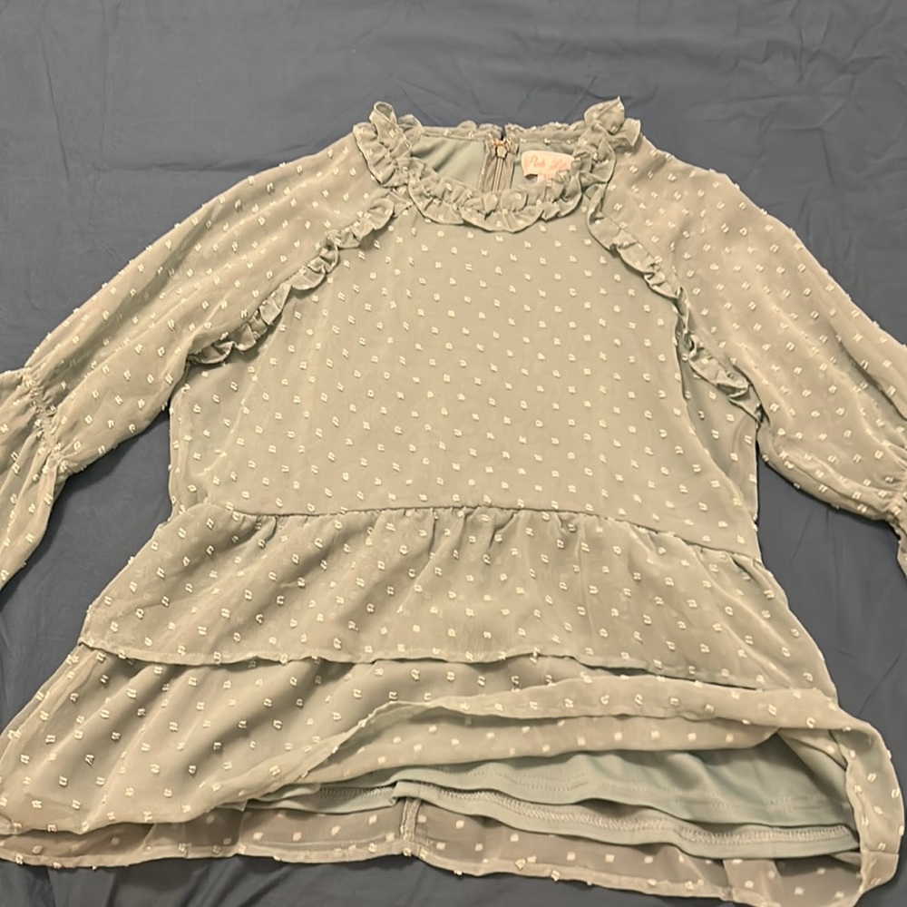 Pink Lily Blouse